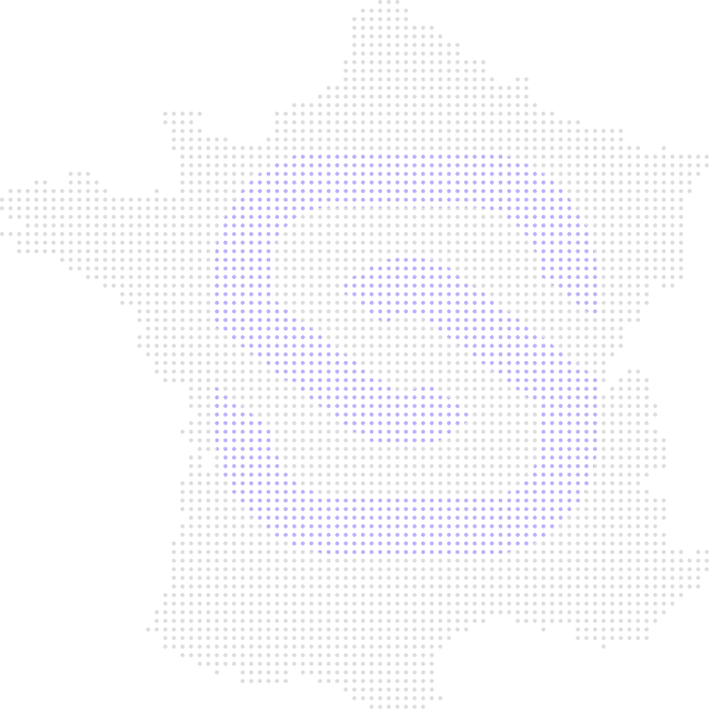 France coverage map